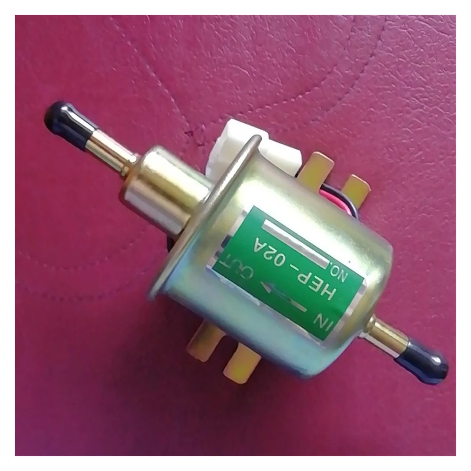Pompa Carburante Da 12 V Diesel Benzina 12 Volt Universale Benzina Diesel Pompa Carburante Elettrica In Linea A Bassa Pressione HEP-02A Pompe Carburante