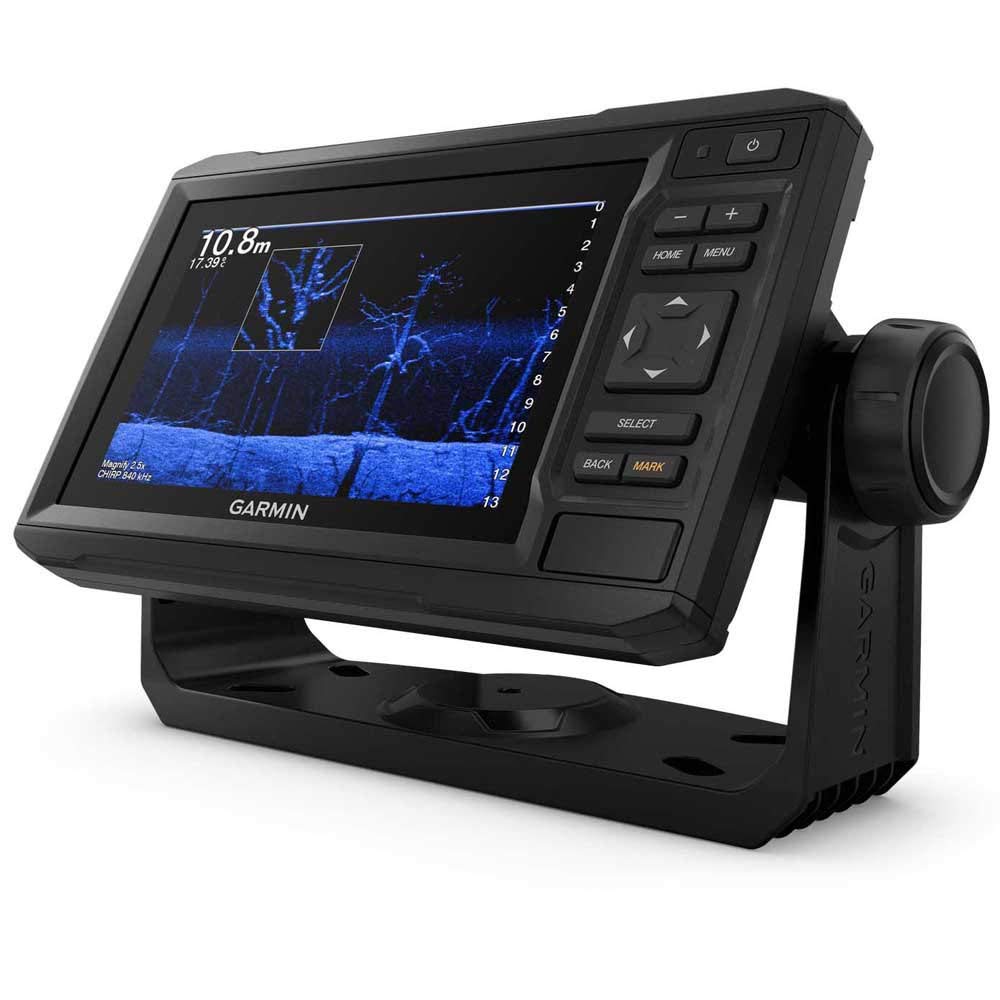 Garmin Echomap UHD 6.2", 0.7 kg, transducteur GT24, Traceur de Cartes LCD avec Carte Mondiale