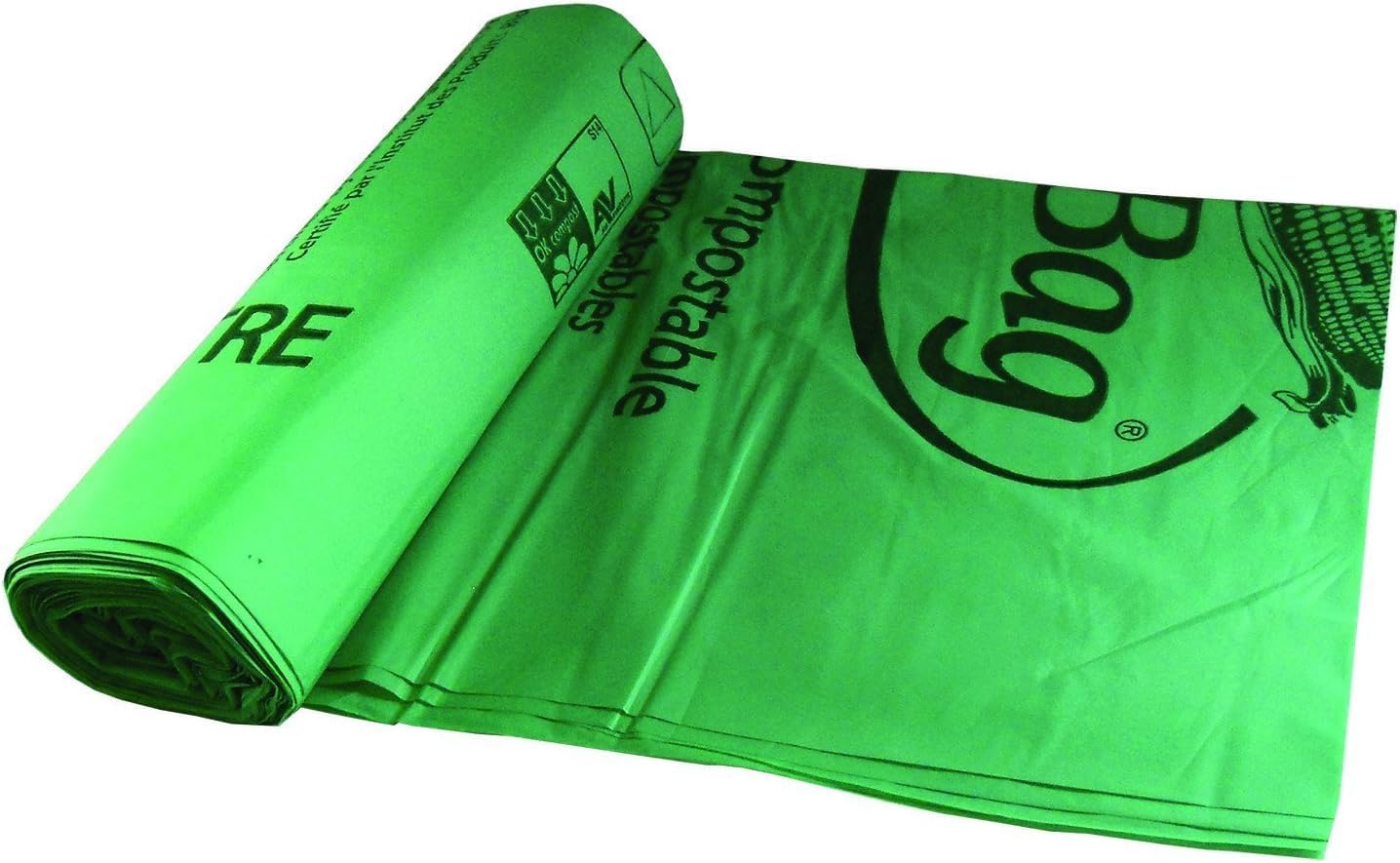 Biobag Food Waste Compostable Bags (3 Gallon), 125 Count