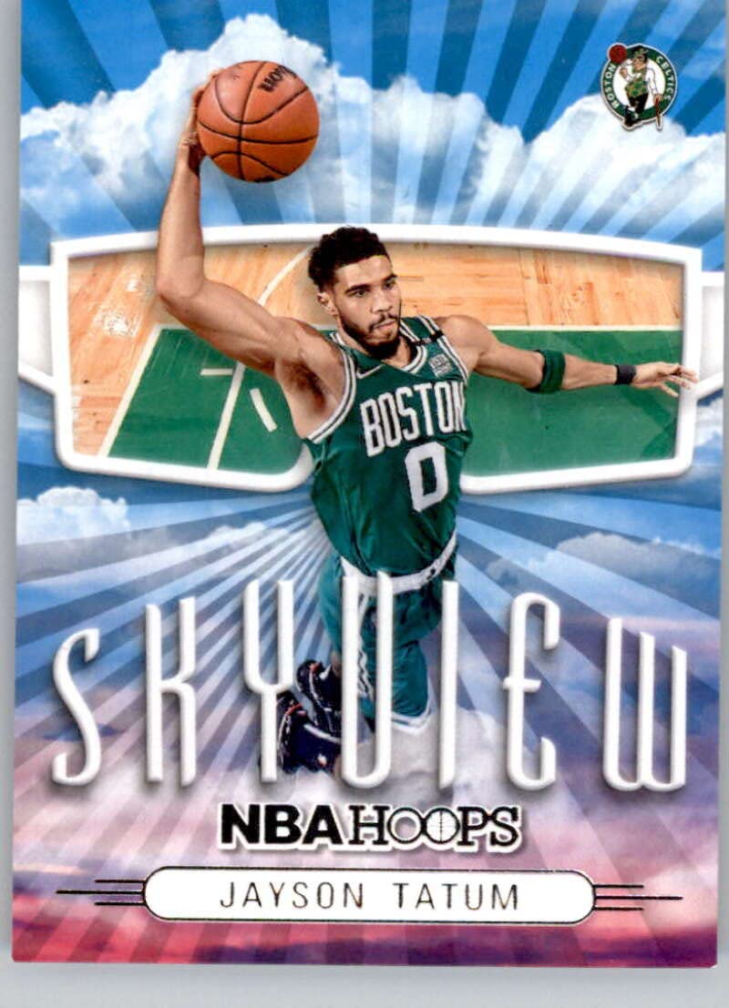 Amazon.com: 2022-23 Hoops Skyview #9 Jayson Tatum Boston Celtics