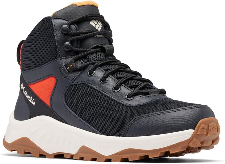 Amazon.com | Columbia Mens Trailstorm Ascend Waterproof Mid, Black ...
