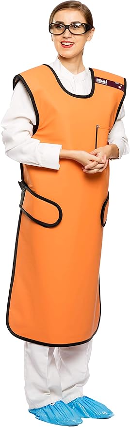 Kiran Medical Systems - Radiation Protection Coat Apron - 0.50mm Pb Zerolead - Satin Touch