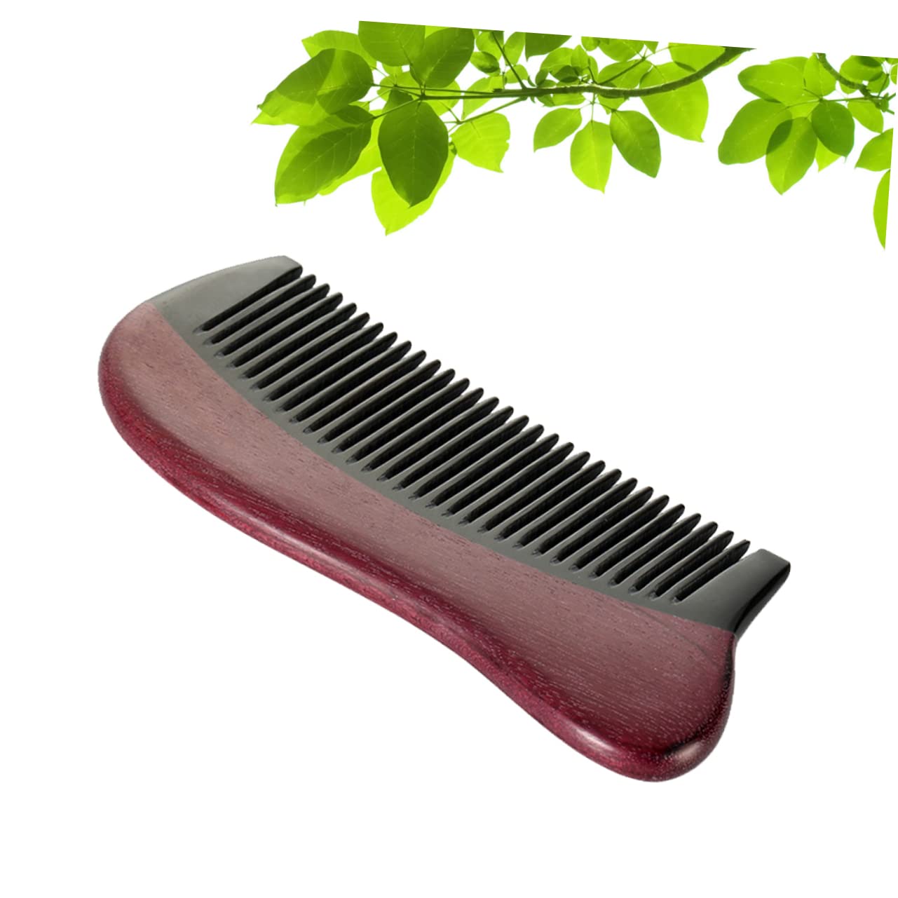 Peines para el cabello, 1 peine de masaje, peine de cabello natural, peine para cabello fino, tabla de masaje corporal de cuerno, peine sin enganches, peines de calidad, peine para alisar el cabe