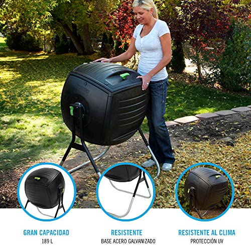 Lebenslange 189 Liter (50 Gallonen) Kompost Zahnputzbecher – Schwarz - Image 4