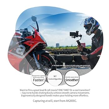 ⭐️新品⭐️Feiyutech AK2000C Amazon | FeiyuTech AK2000C ジンバルカメラ 手持ち