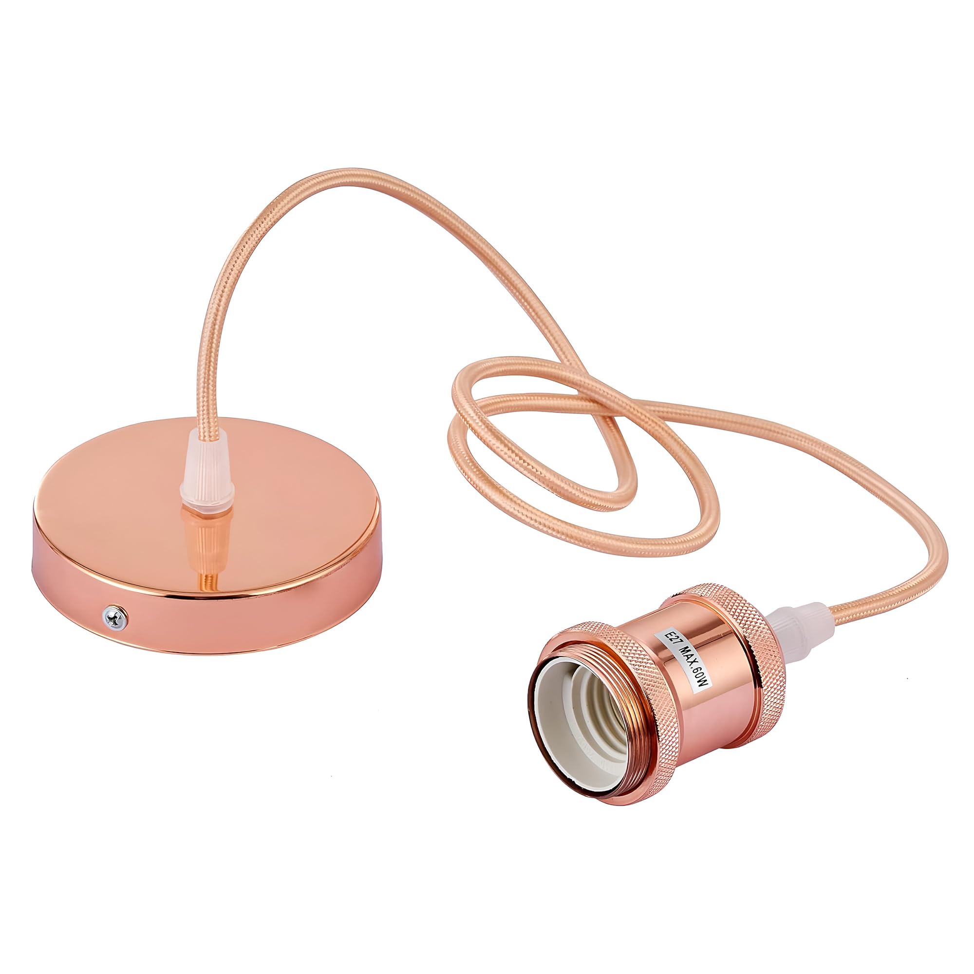 DC Voltage Vintage Industrial Ceiling Pendant Light E27 Holder Long Retro Fitting Adjustable Cable Fixture for Hallway