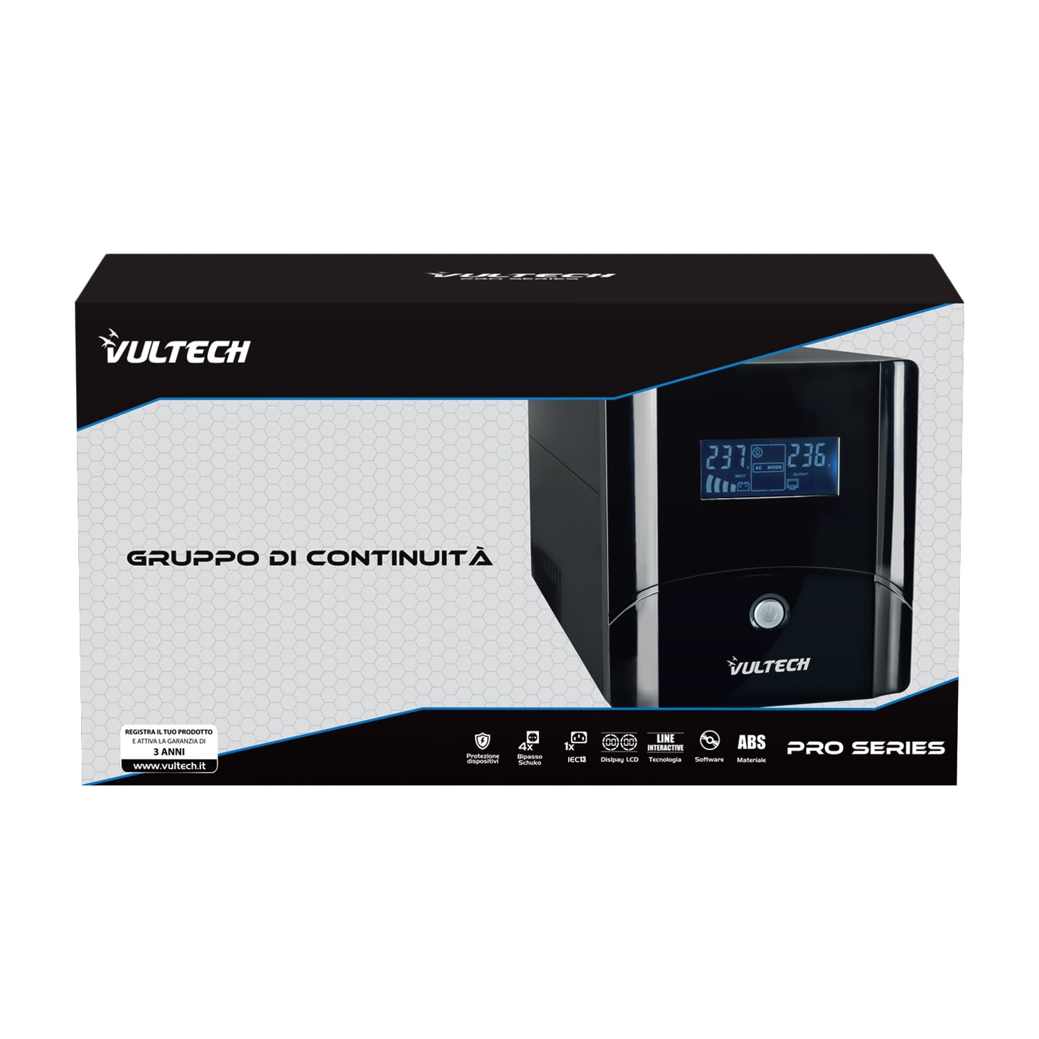 VulTech Groupe de Continuité Série DC 30 W