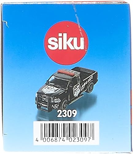 Miniatura 12 de Siku 2309 Super Dodge Ram 1500 - Pastilla de policía, color negro