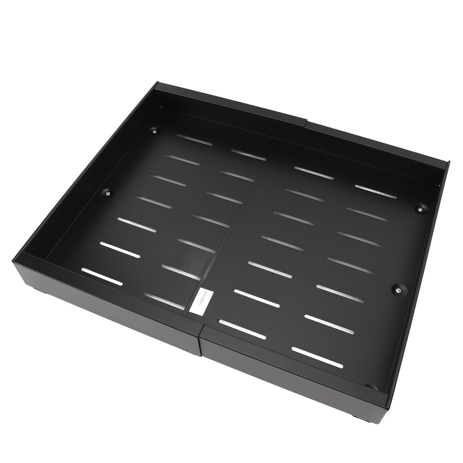 Kleje się Rozszerzalne Organizator Szafki, 1PC 21 głęboko Regulowane Ciężkie Szuflady na Szafki, Szuflady na Szafki do Spiżarni Kuchennej, Bez śruby, Biały, Odpowiedni do
