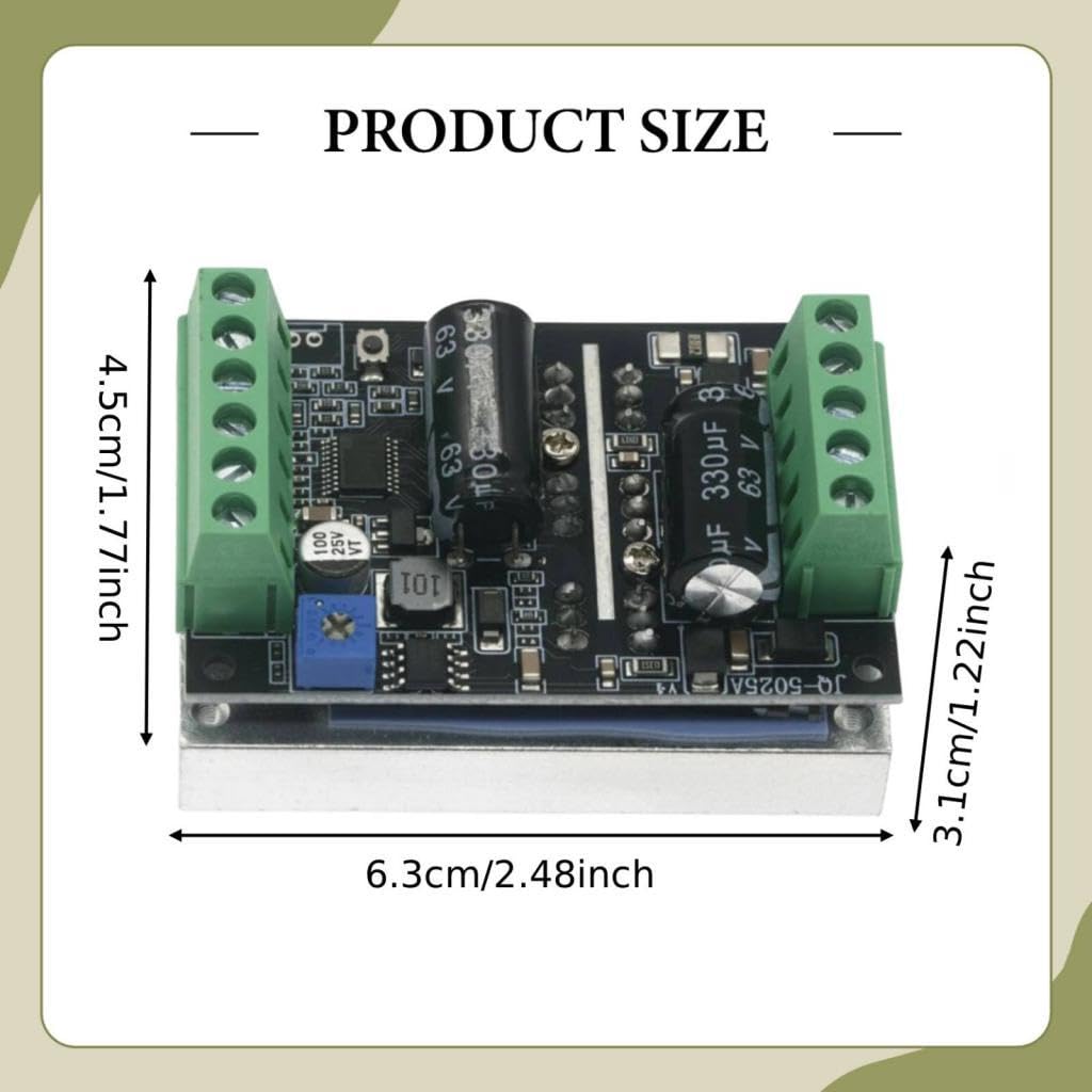 Controller Motore Brushless BLDC Trifase, Robusto E Leggero, per Fai Da Te, 500W