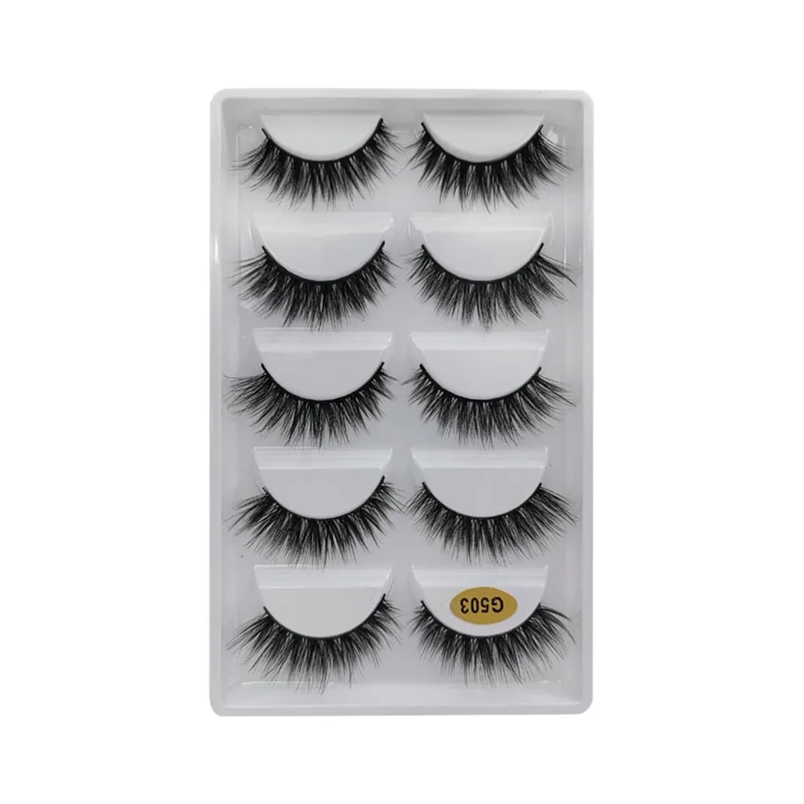 UAMOU Bulk 2 50 100 Boxes Eyelashes Faux Cils 3D Mink Lashes Natural Volume Eyelash Extension False Lashes