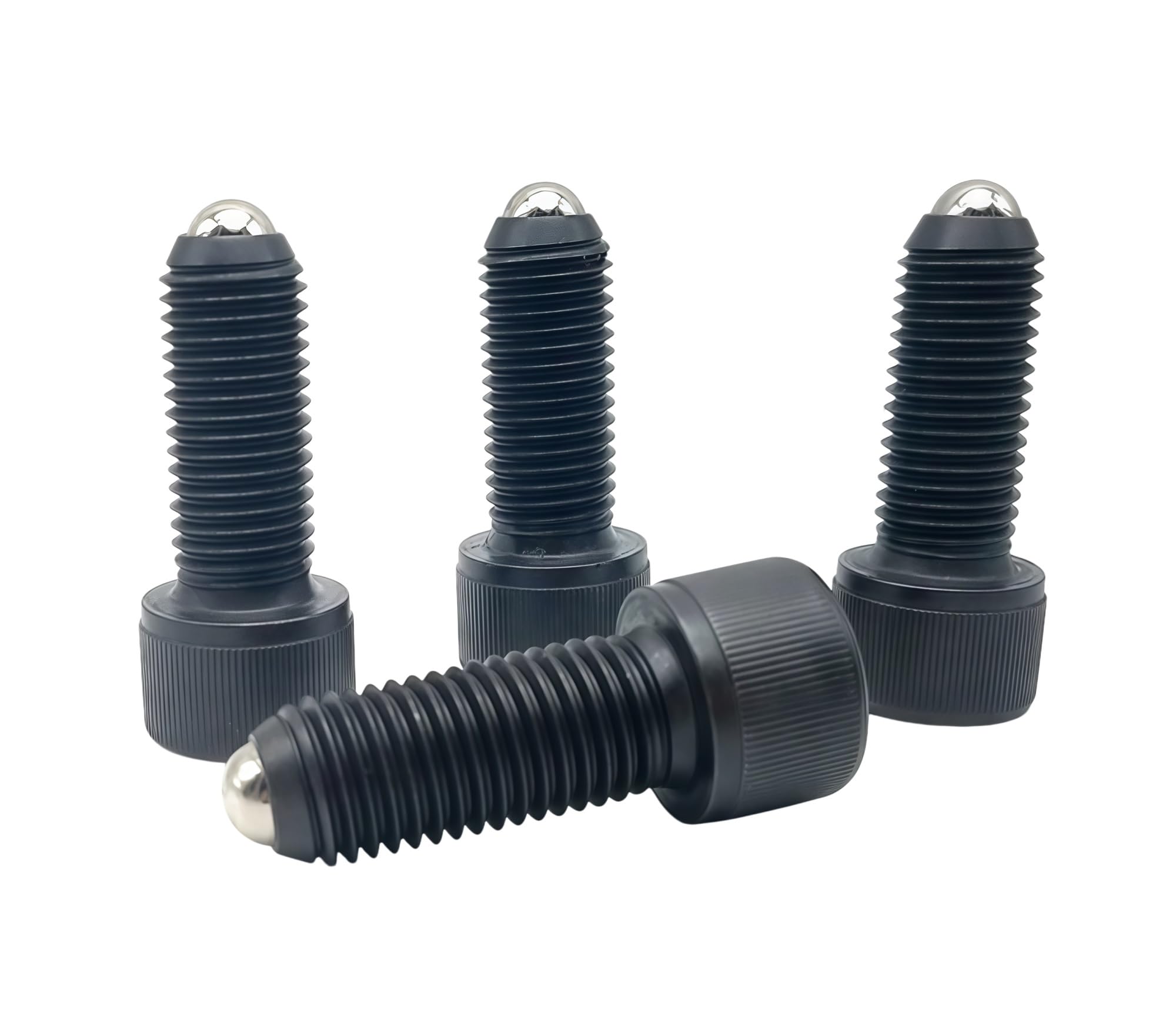 Sechskant-Federkolbenschraube, M4-M12 Kugelkopf-Stellschrauben legiertem Stahl A059 for die Positionierung und Verriegelung von Maschinenvorrichtungen(M5x35-30 pieces)