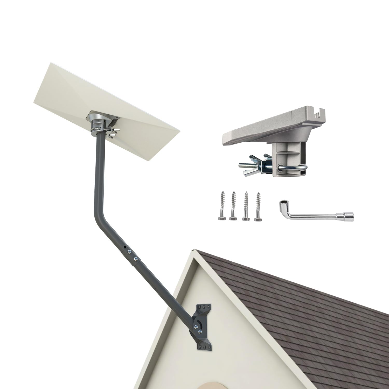 cekay Starlink Standard 4/4 X Mount Kit, 33.5 in Adjustable J-Pole