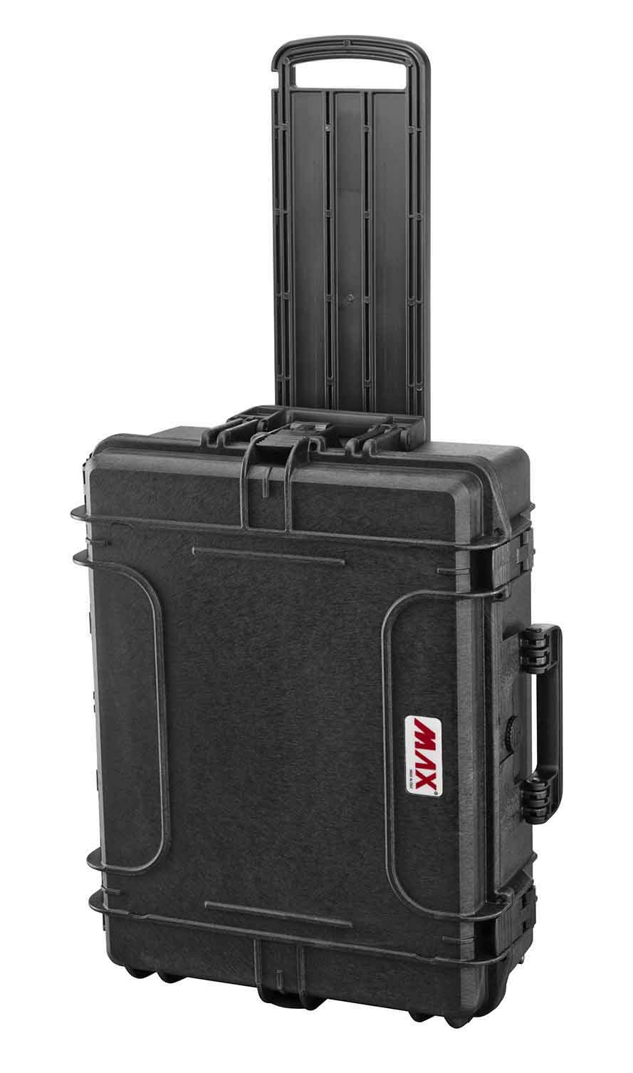 Max MAX540H190STR IP67 oceniana wodoodporna trwała wodoodporna sprzęt fotografia z twardym uchwytem wyciąganym plastikowa obudowa tranzytowa/kostka i korek pianka/walizka na lot pudełko narzędziowe