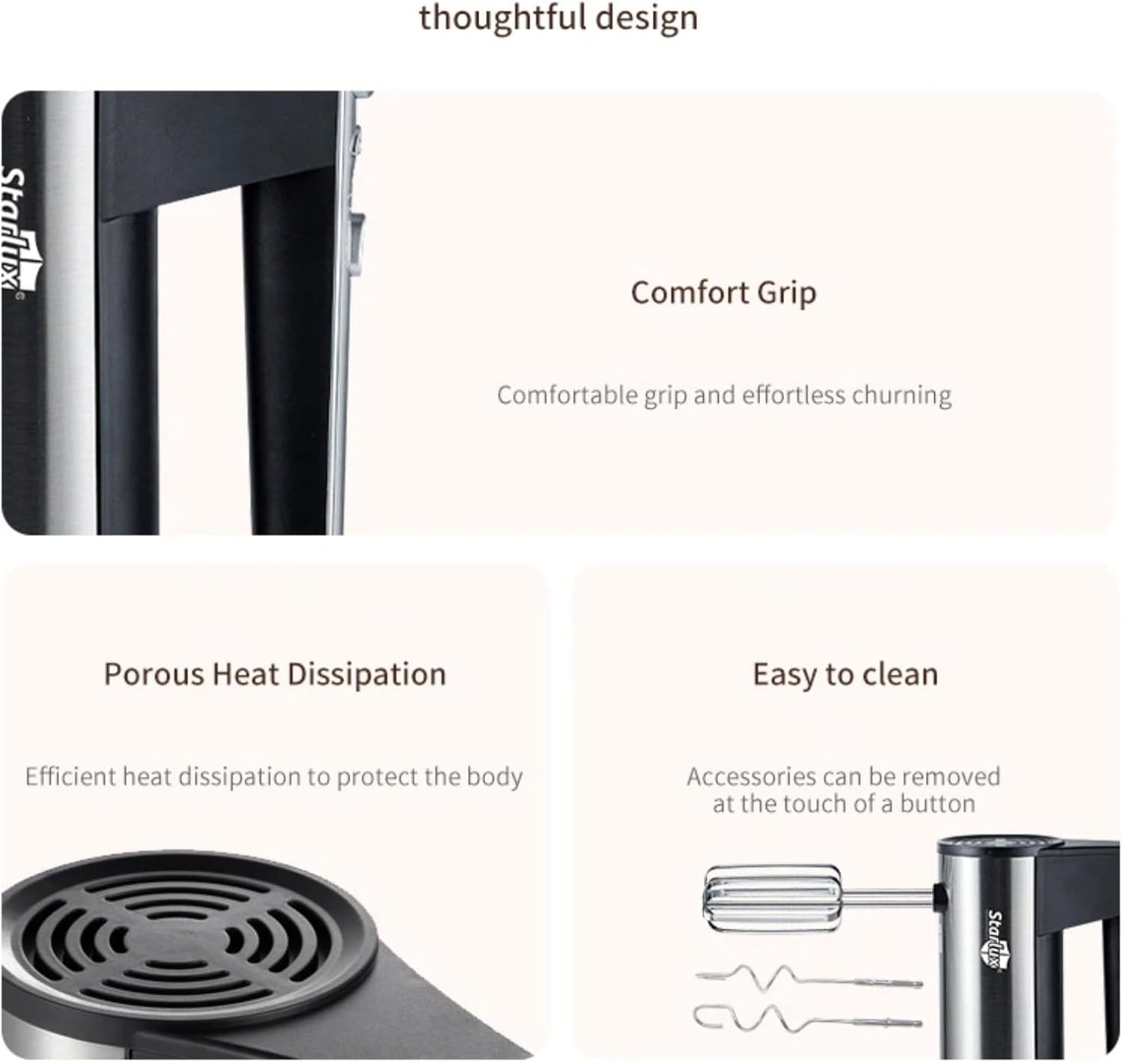 Household electric egg beater, baking handheld blender