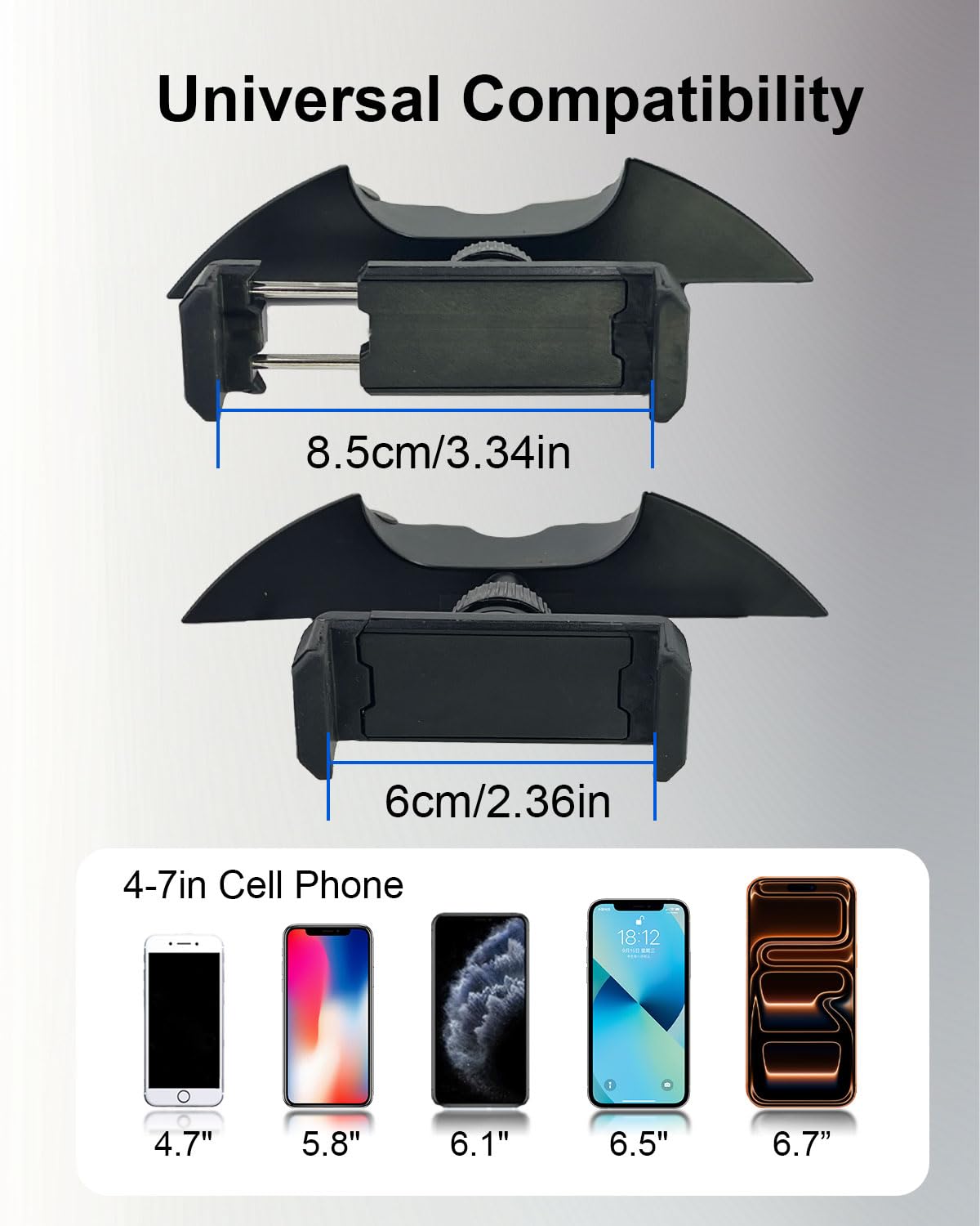Soporte de teléfono móvil para coche Mini Cooper S Jcw One F54 F55 F56 F57 F60, navegador especial para pantalla de control central, giratorio 360°, para iPhone 17 16 15 14 13, base de metal