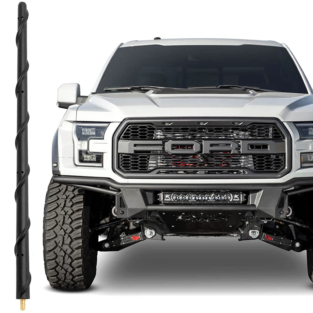 KSaAuto Short Bullet Antenna for 2000-2021 Toyota Tundra Tacoma | 5 Inch Radio Antenna Replacement Designed for Optimized FM AM Reception