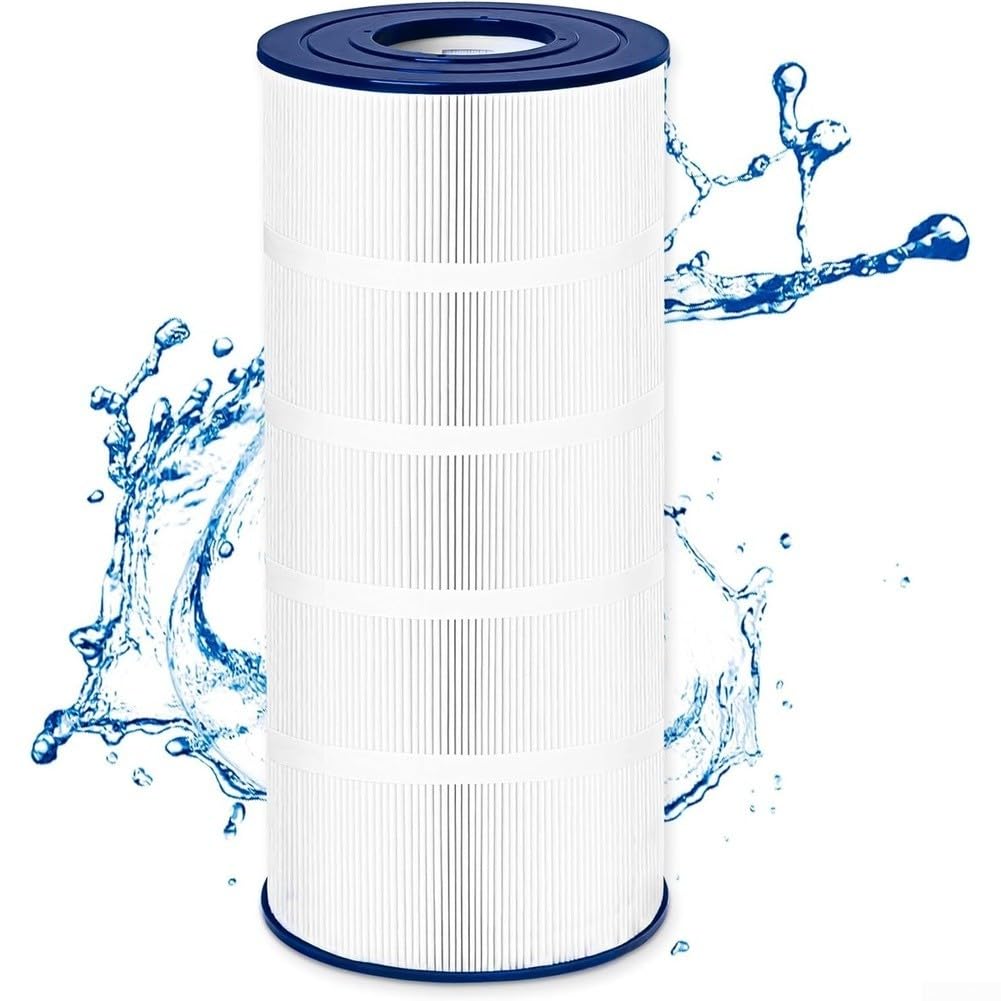 Cartucho de filtro de piscina de repuesto diseñado específicamente para unidades UNICEL C1200 CX1200RE C8412 con fibras trilobales y marco PA120