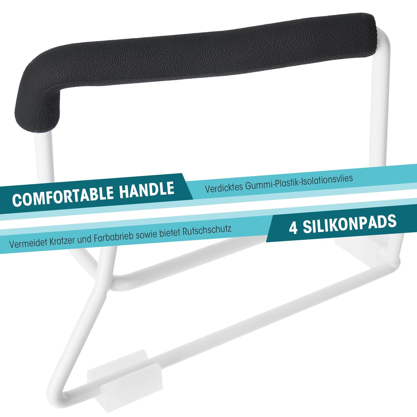 Glosaie, grande aiuto per calze a compressione, per polpacci, 46 cm - 50 cm, circonferenza bianco, calzino Aid Tool