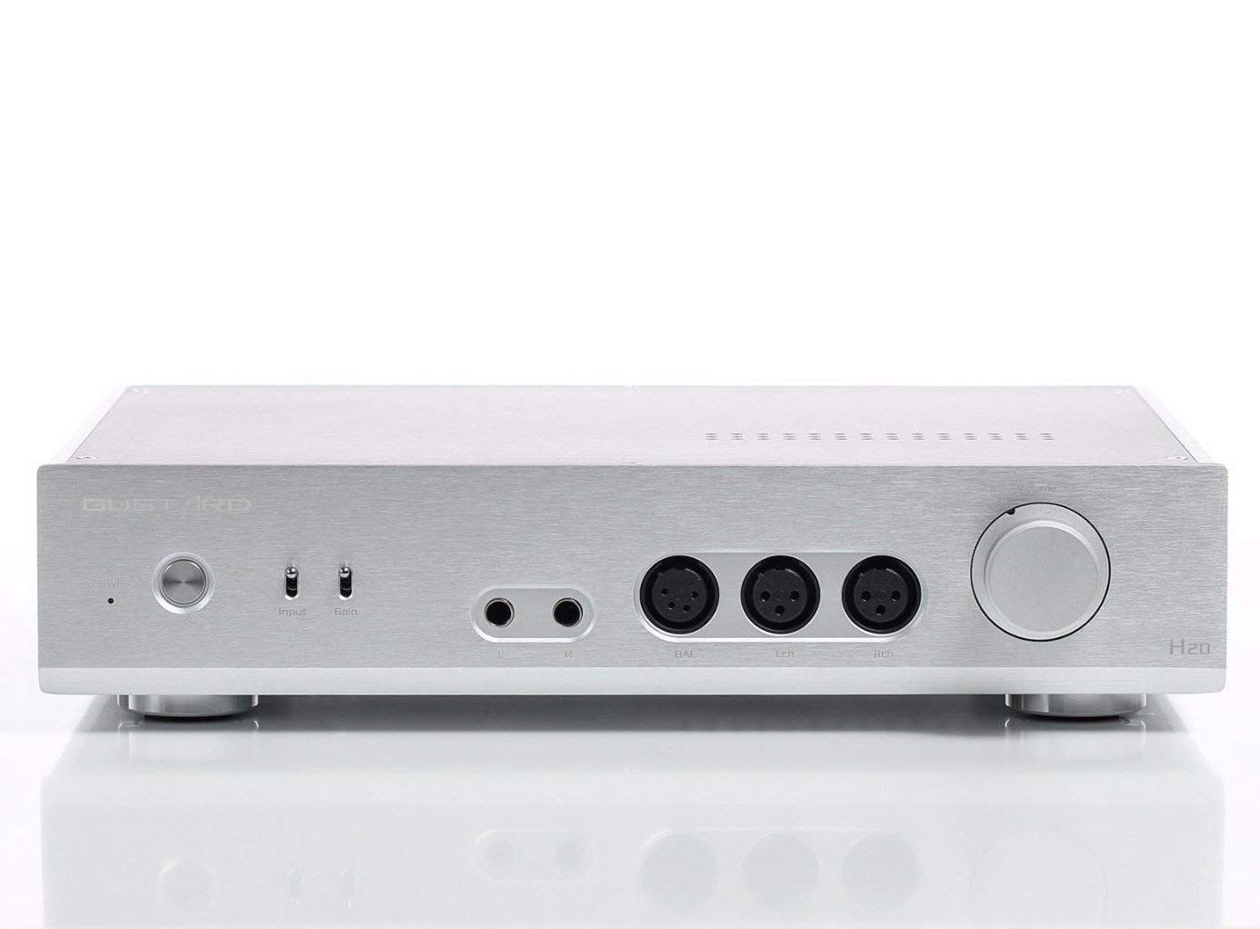 H20 Opamp Dual LM49720 Full Balanced Class A Headphone Amplifier Pre Amplifier (Silver)