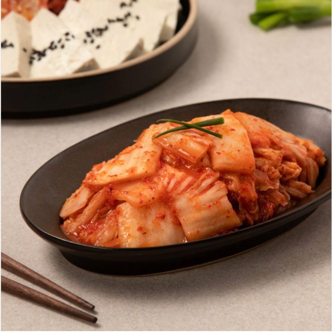 Kimchi Coreano Super Fresh 80g Pack de 3 Picante Fermentado