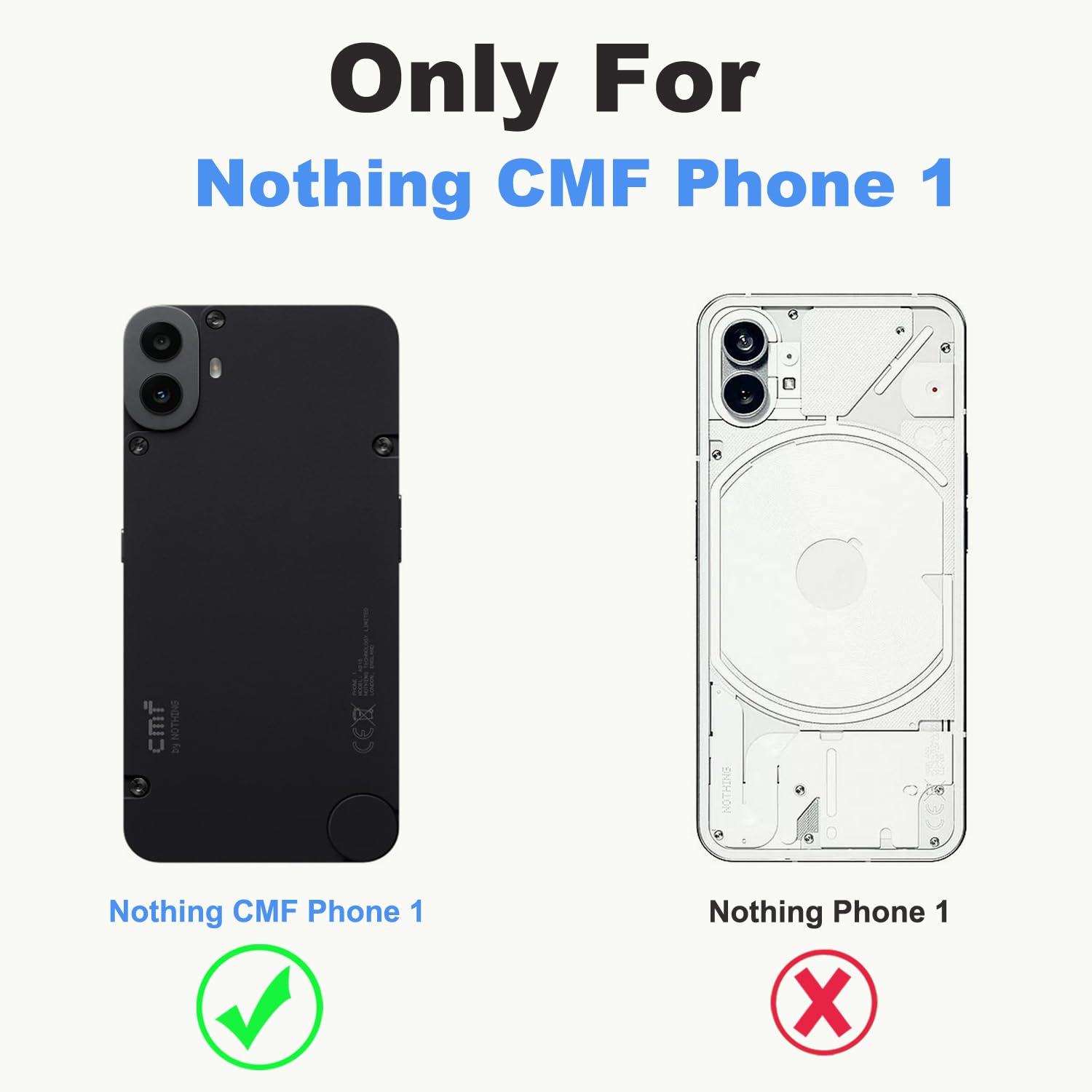 OUEAYIEN for Nothing CMF Phone 1 Phone Case Wallet and Screen Protecter RFID Blocking Card Slot Kickstand Embossed Women Cell Phone Flip Cover for Nothing CMF Phone1 CMFPhone 1 Green