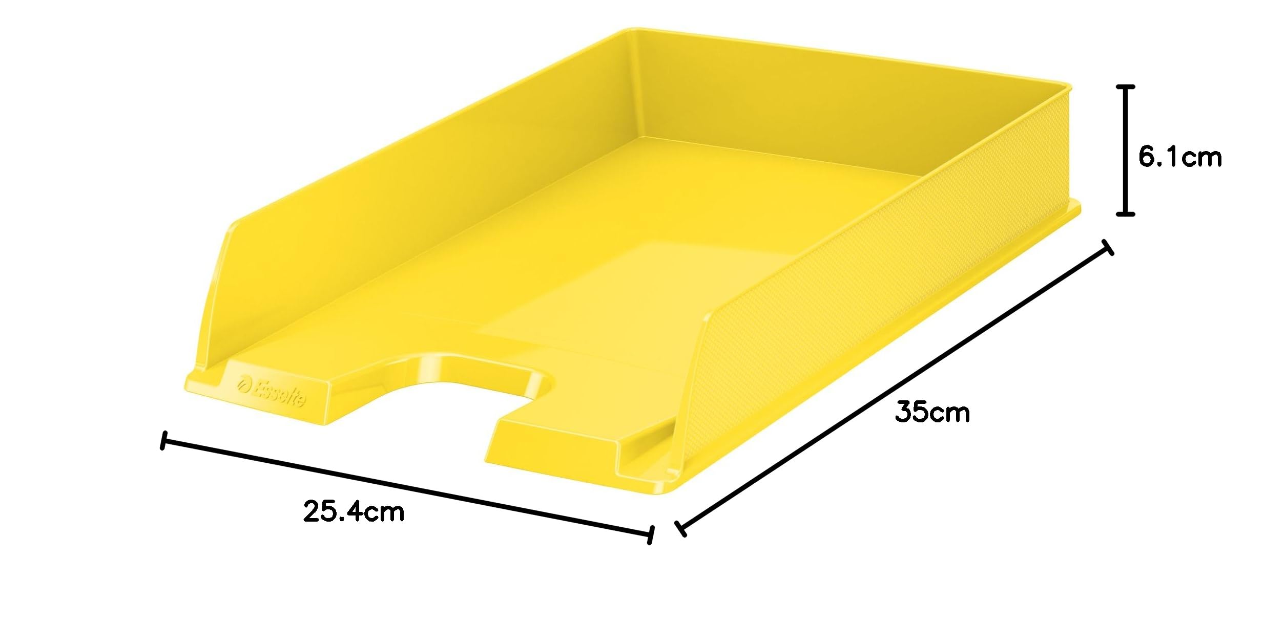 Esselte Courier 623925 Kuweta na Dokumenty, Czarny, A4