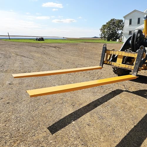 YINTATECH Forklift Extensions 4.5in Width Heavy Duty 92 Inch Length by YINTATECH - Used condition - Image 8