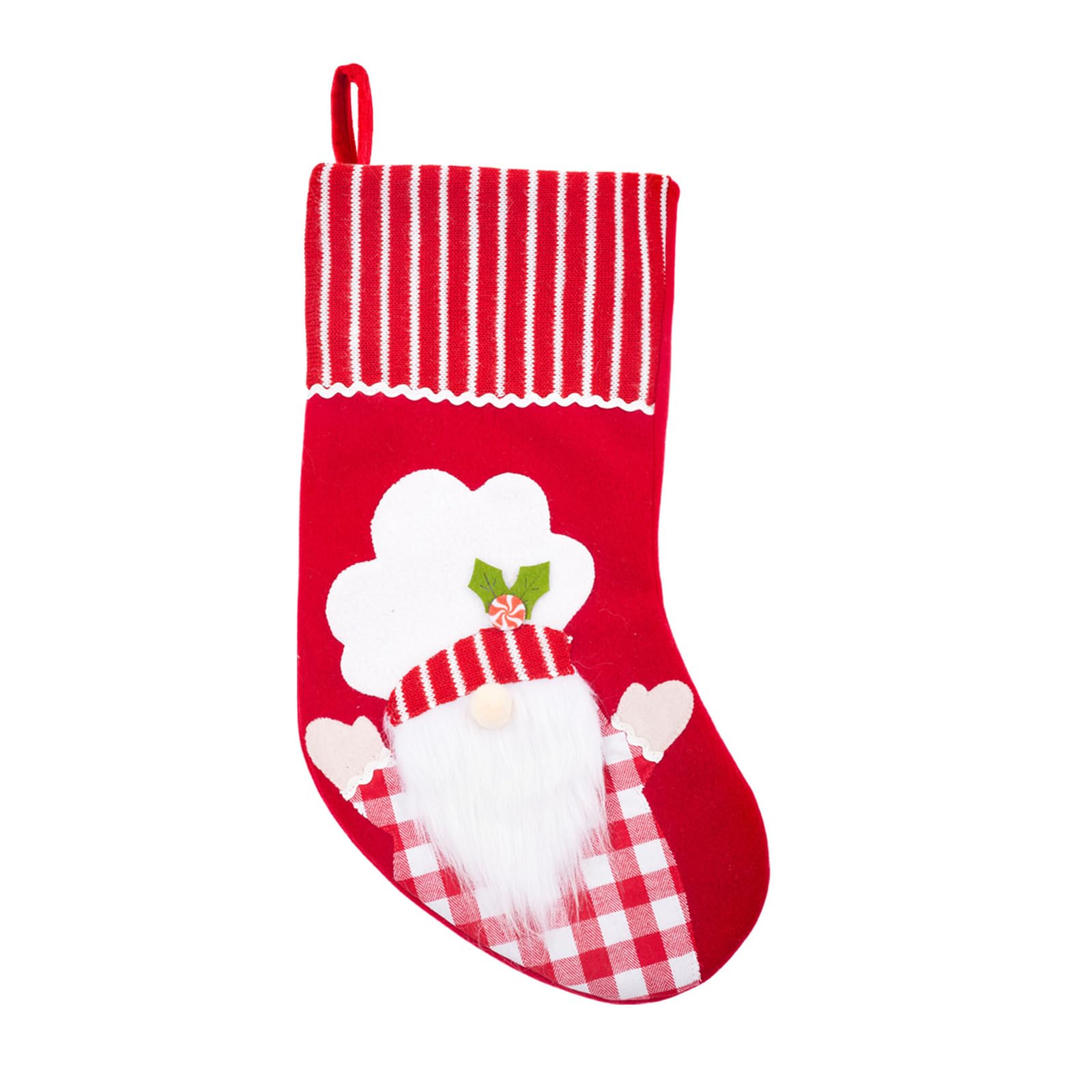 YWLUUOO Christmas Table Decoration Socks Unique Christmas Hanging Accessories Stocking Candy Holders Festival Decoration Winter Holiday Stockings