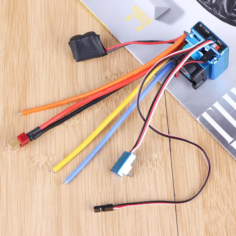 ESC sans balais 120A pour optimiser la puissance des voitures télécommandées 1:8 - 7