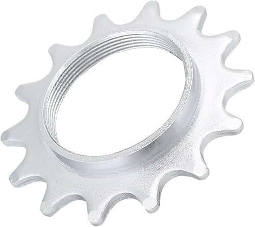Miniatura 7 de Rueda libre de una sola velocidad, piñón de acero de alta resistencia piezas de rueda libre para engranaje fijo 13/14/15/16T (14T) engranaje fijo