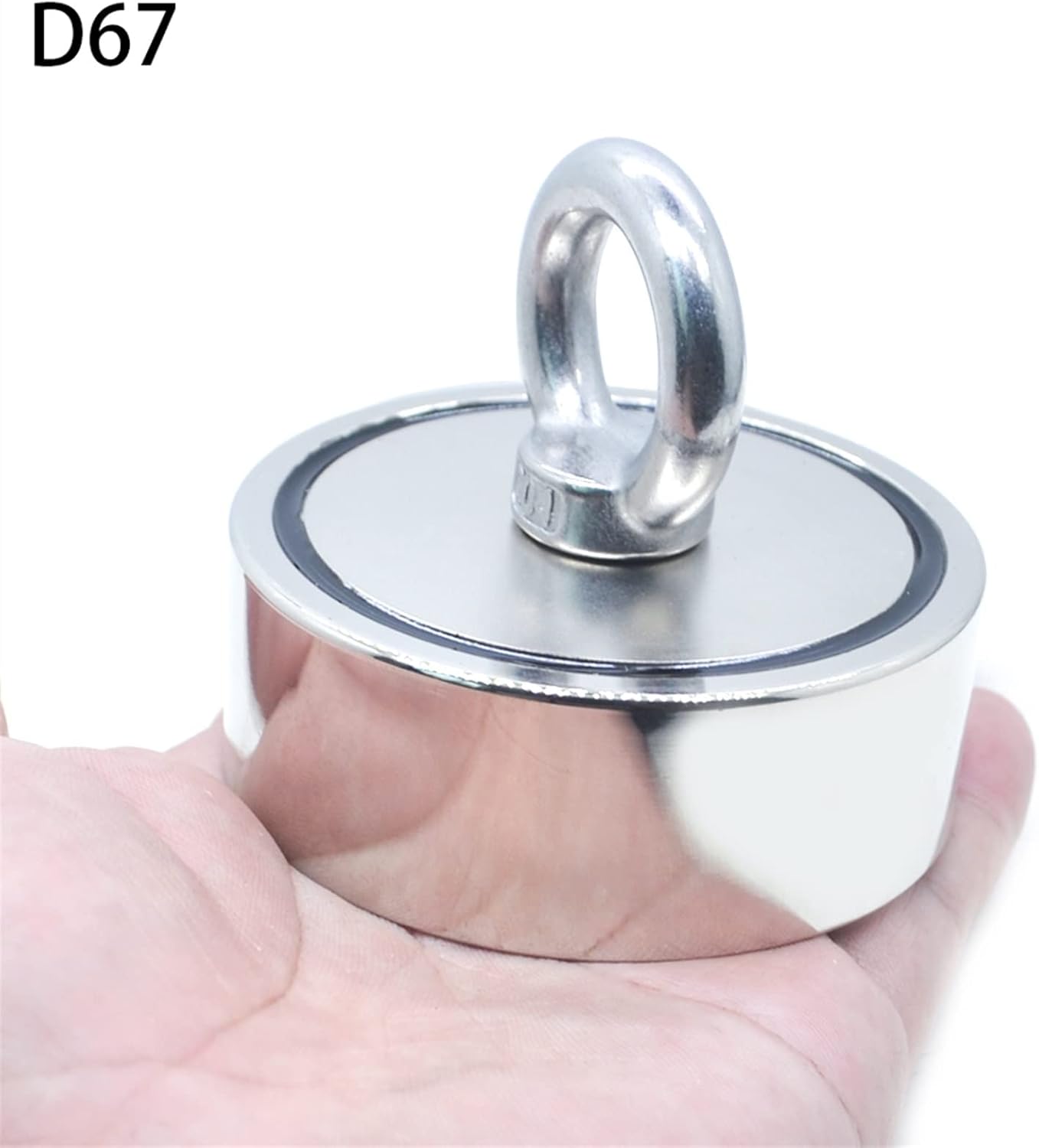 マグネットネオジム磁石 強いネオジムマグネットダブルサイド検索 フックスーパーパワーサルベージフィッシングマグネティック D48mm