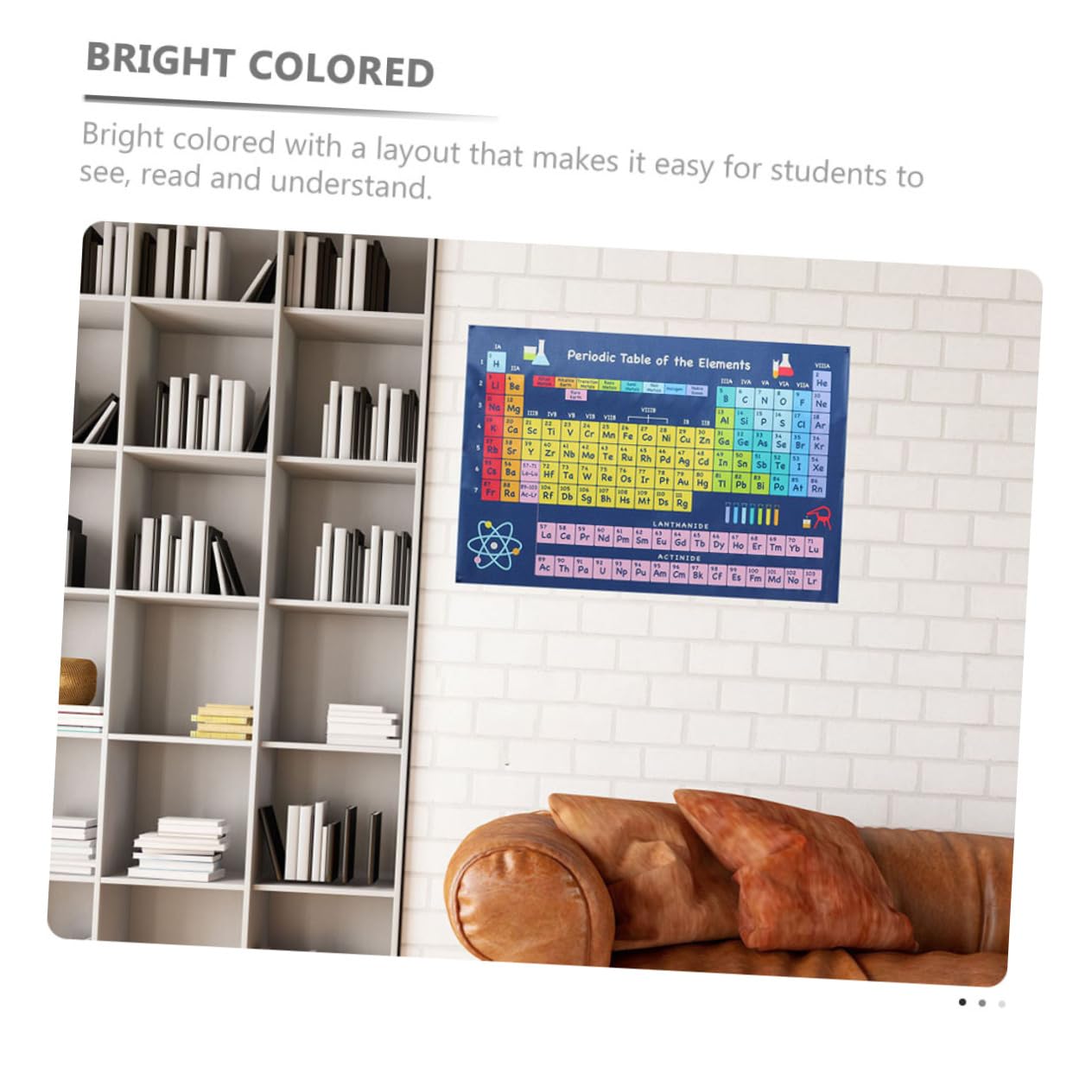 Amosfun 8stücke Periodensystem Der Elemente Poster Für Kinderzimmer Praktisches Bildungsplakat Für Schule Und Zuhause Informativ Und Dekorativ Für Lernumgebungen