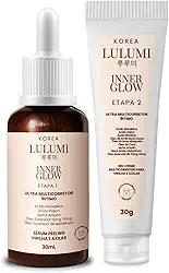 Super Kit Clareador Íntimo Coreano - 2 Etapas - Virilha e Axila - LULUMI 루루미 - Sérum 30ml + Gel Creme 30g