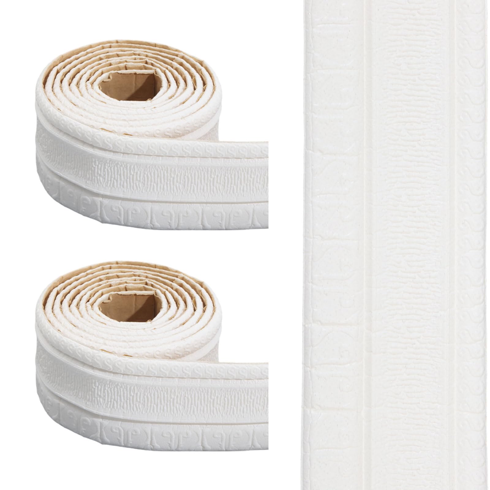Bordure en mousse flexible autocollante 3D resistante pour mur et plafond