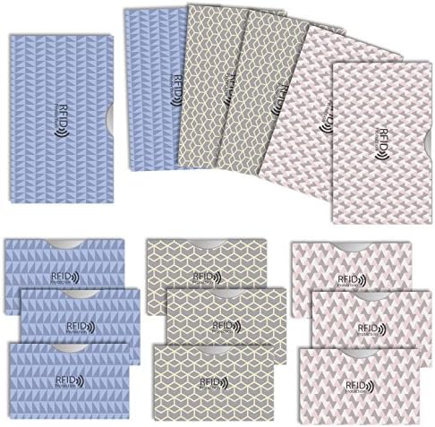 （04:30時点） [LOE] ロエ 【日本企画】 RFID カードケース 磁気 スキミング 防止 クレジットカード・マイナンバーカード & 通帳 サイズ (ノルディック柄 3色セット)