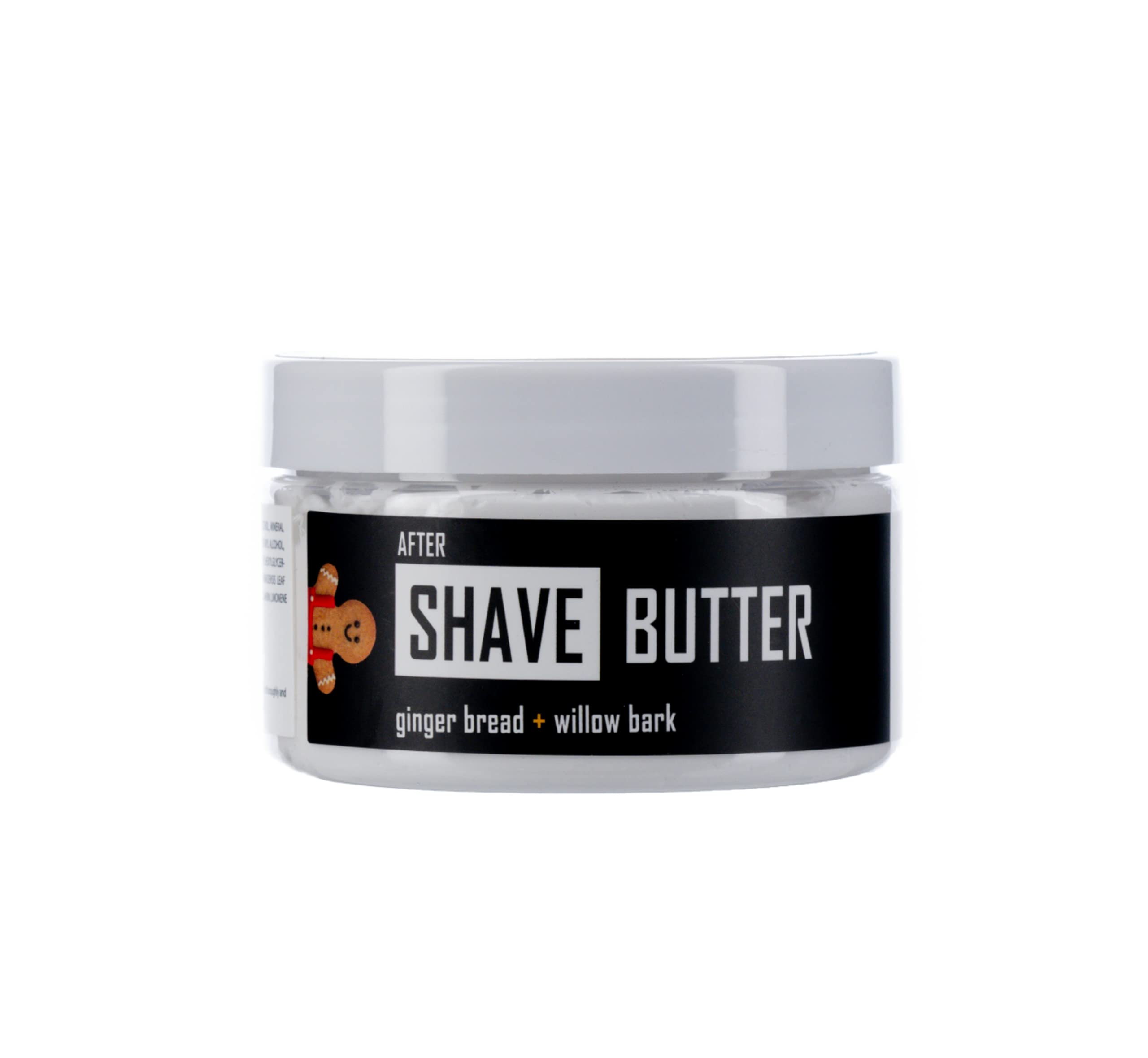 The Cut Buddy Willow Bark and Ginger Bread Aftershave Butter with Razor Bump Defense Mens Skin Care (8 Oz)