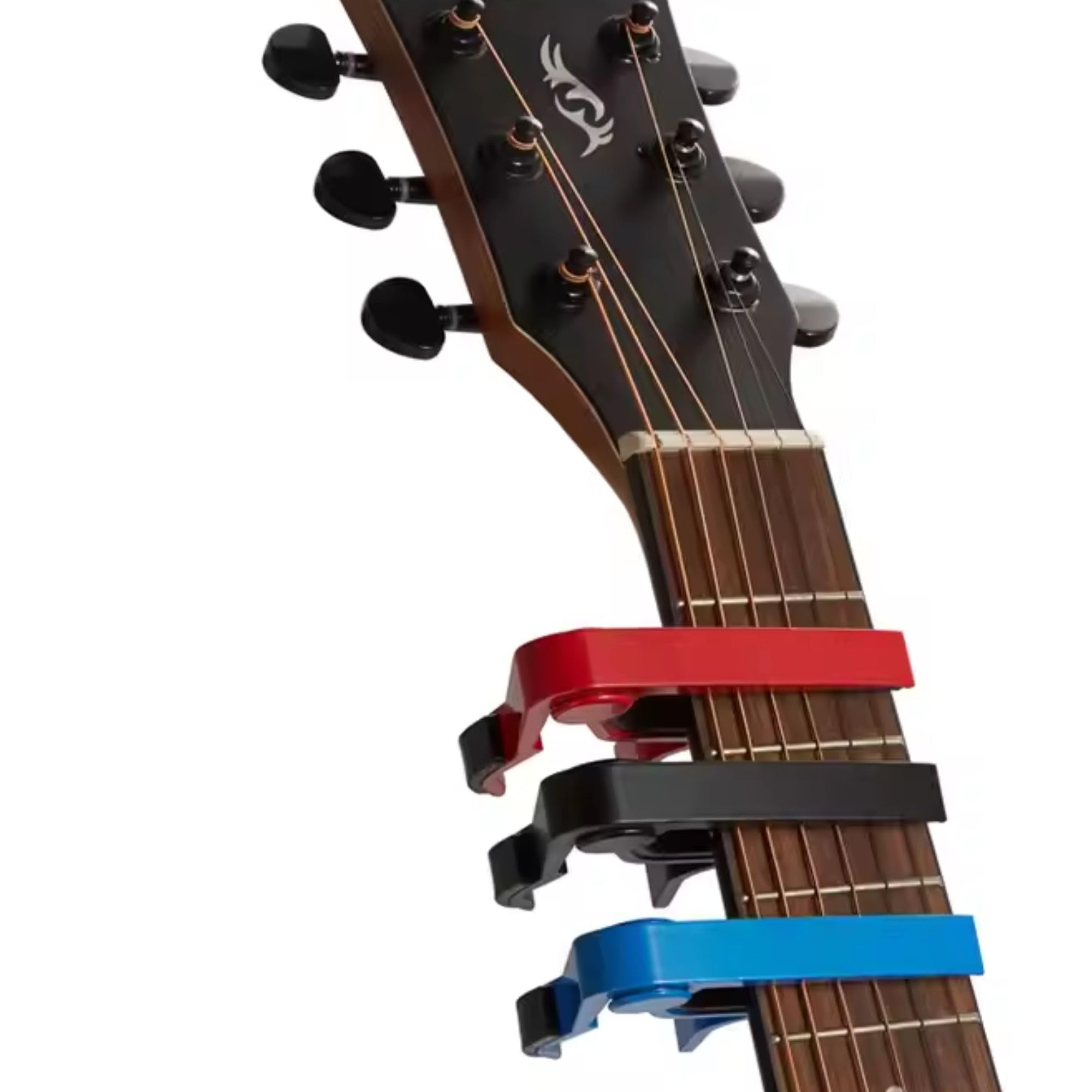 BLUEBERRY, Model 2025, CAPO-30 Guitar Capo for Acoustic and Electric Guitars, Ukulele with 3 Free Picks - Image 3 thumbnail