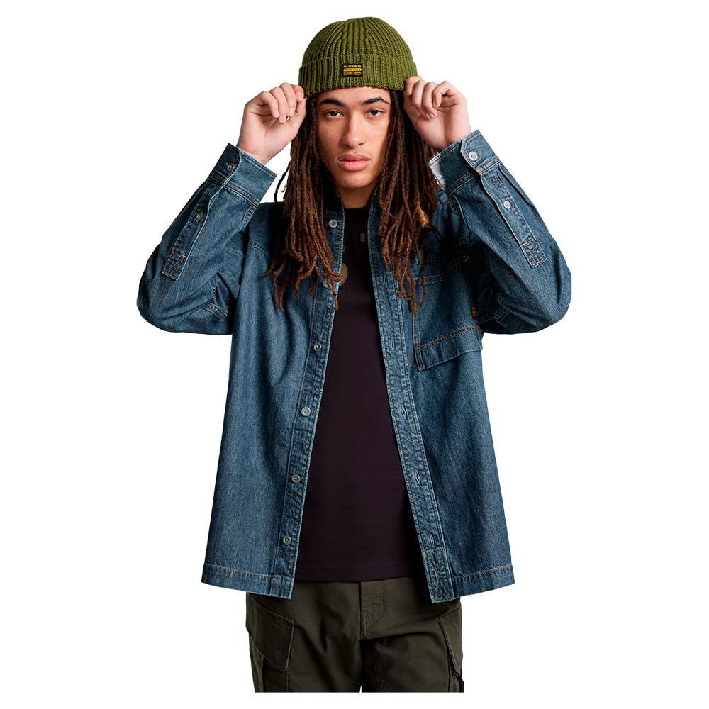 G-Star Herren 1-Pocket Regular Denim Shirt