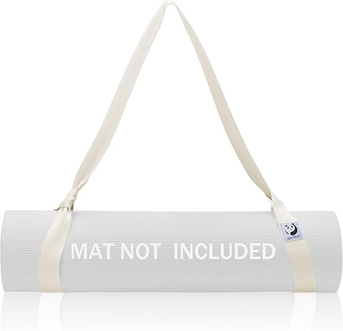 Slim Panda Correas para esterilla de yoga para llevar, soporte ajustable para esterilla de yoga, esterilla de yoga (esterilla de yoga no incluida)