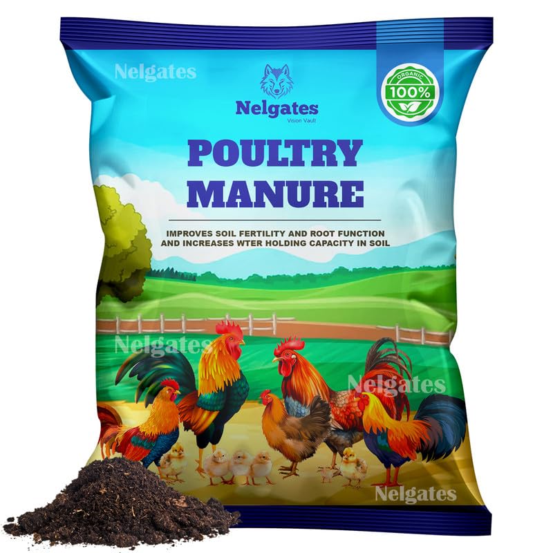Nelgates premium Poultry Manure for Plants,fruit and flower fertilizer, indoor and outdoor plant fertilizer home gardening 5kg (B0DBQS12QD) Amazon Price History, Amazon Price Tracker