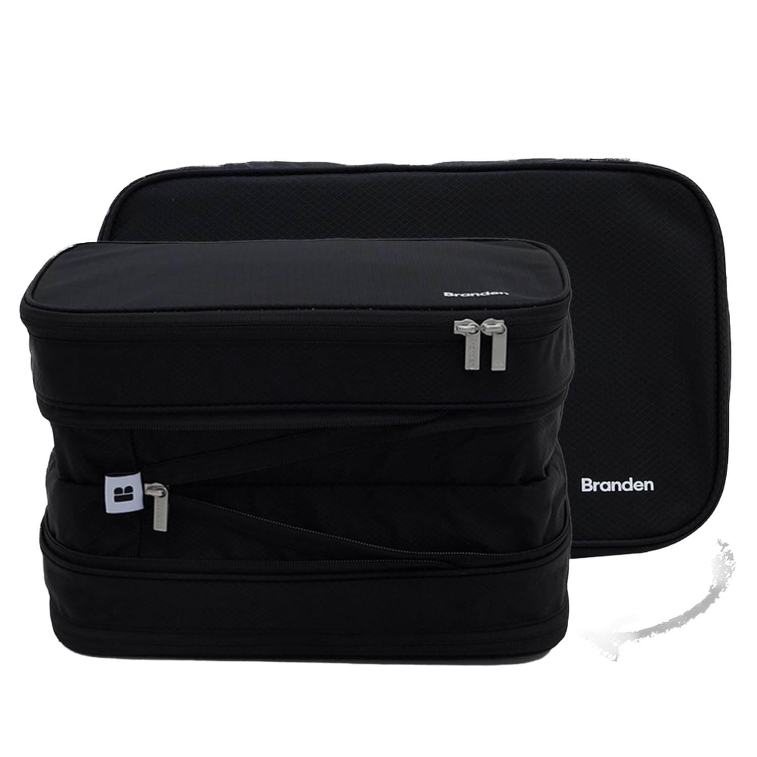 Branden Compression Packing Cube for Blanket, XX-Large, Black | Home Essentials l Compression Storage Bag for Bedding | Ultra Space Saving Self Compression Organizer