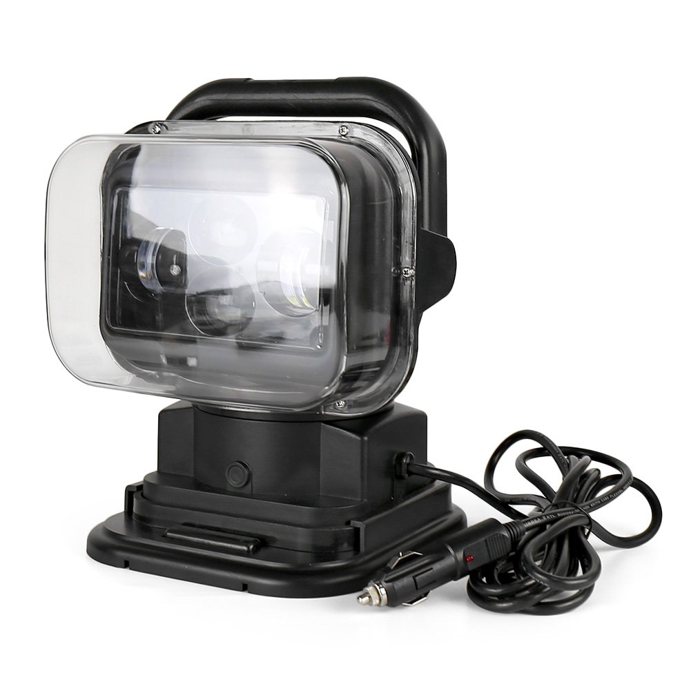 Newsmarts 60W Remote Control Searchlight, Searching Light Working Lamp for SUV, boat, emergency lighting