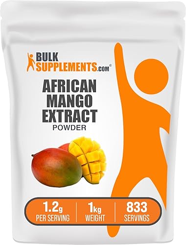 Miniatura 7 de BULKSUPPLEMENTS.COM Extracto de mango africano en polvo, suplemento a base de hierbas, procedente de semillas de Irvingia Gabonensis, sin gluten,