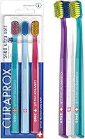 Curaprox Escova de dentes Ultrasoft 5460, pacote com 3