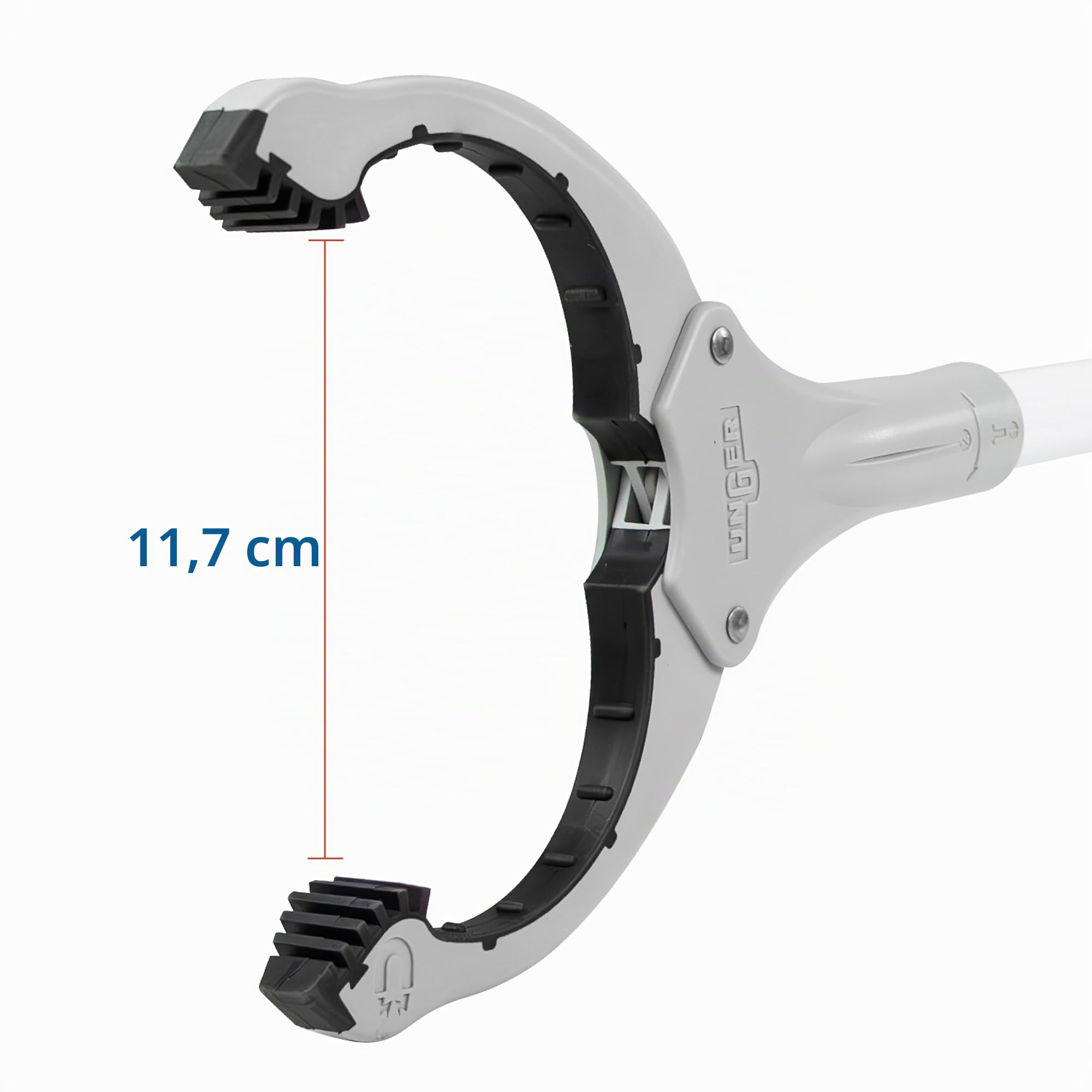Unger Pince de préhension de 81,3 cm - Aimant intégré et poignée ergonomique - Pince de préhension et pince pour personnes âgées