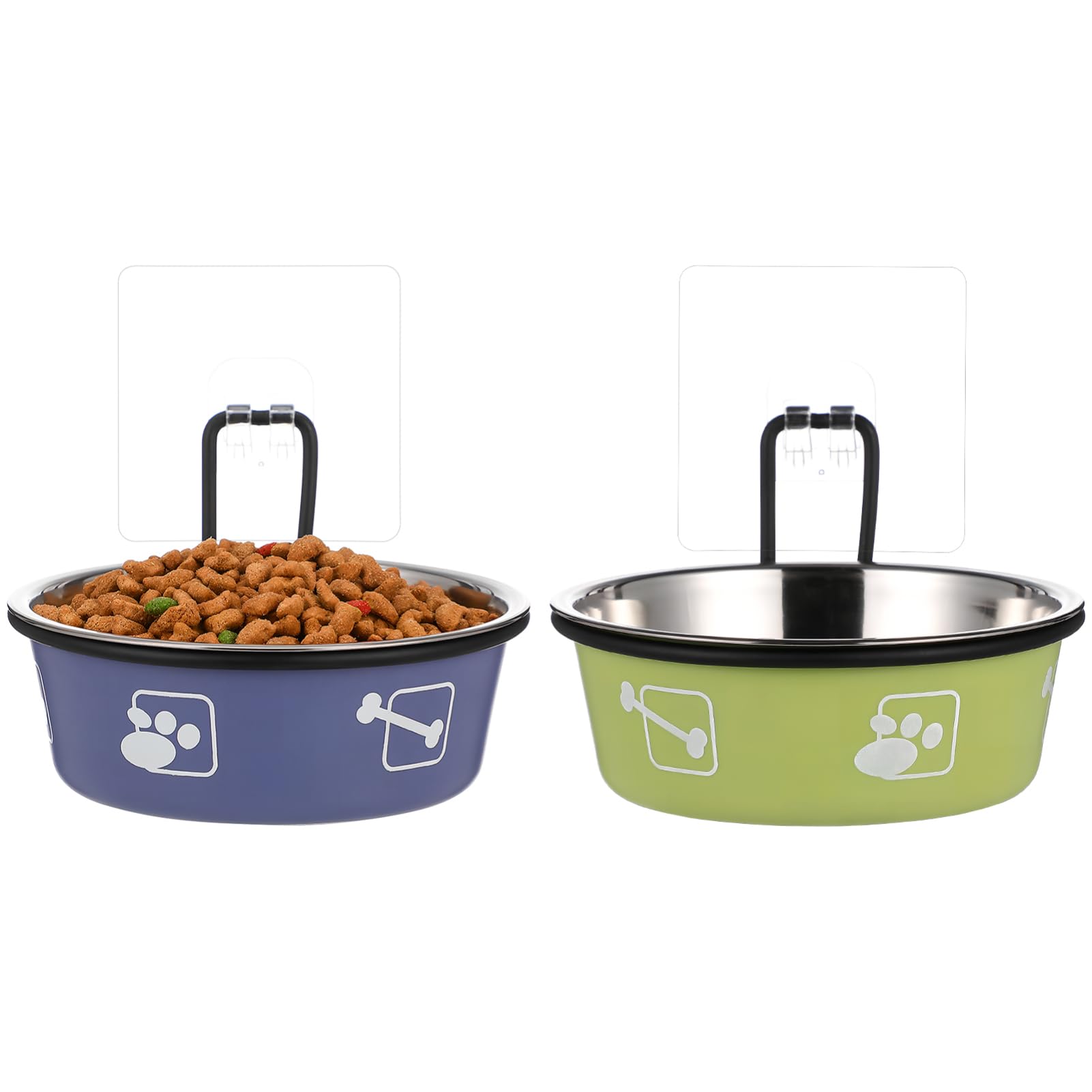 Gamelles pour chat ergonomiques HEMOTON : support mural surélevé pour protéger les cervicales