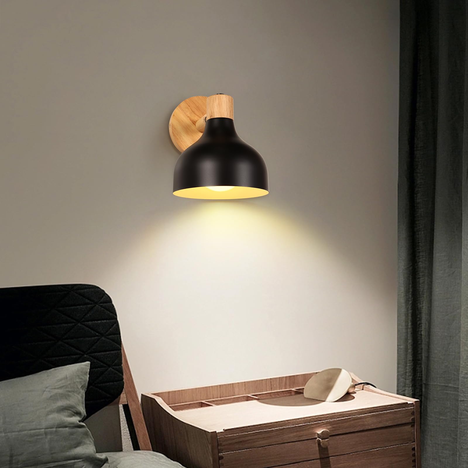 Zaku Applique Murale Interieure Rétro 15CM Lampe Murale Réglable en Zaku Applique Murale Interieure Rétro 15CM Lampe Murale Réglable en
