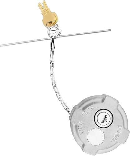 Tapa de combustible diésel con bloqueo de 2 14 pulgadas compatible con Reefer Trailer, International MD Semi Trucks, Ford 650750 Reemplazar #