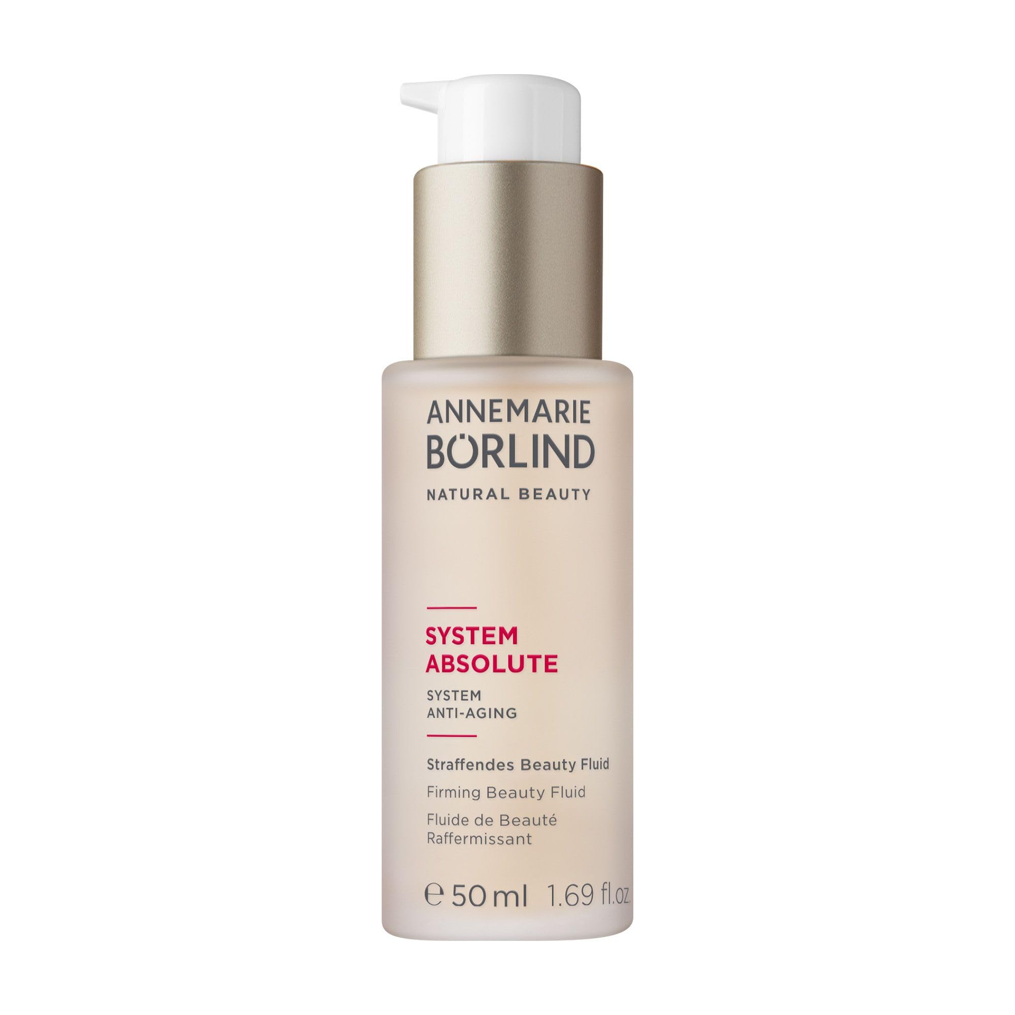 ANNEMARIE BÖRLIND SYSTEM ABSOLUTE Straffendes Beauty Fluid 50ml Anti-Aging | Straffendes Gesichtsfluid, Mildert Falten, Glättet die Haut, Aktiviert Kollagenproduktion, Anti-Aging, Feuchtigkeitsspendend